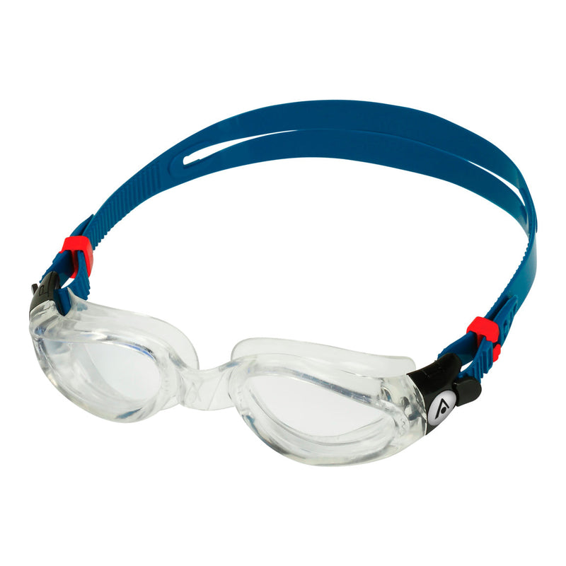 Kaiman - Zwembril - Volwassenen - Clear Lens - Petrol