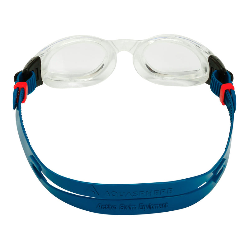 Kaiman - Zwembril - Volwassenen - Clear Lens - Petrol