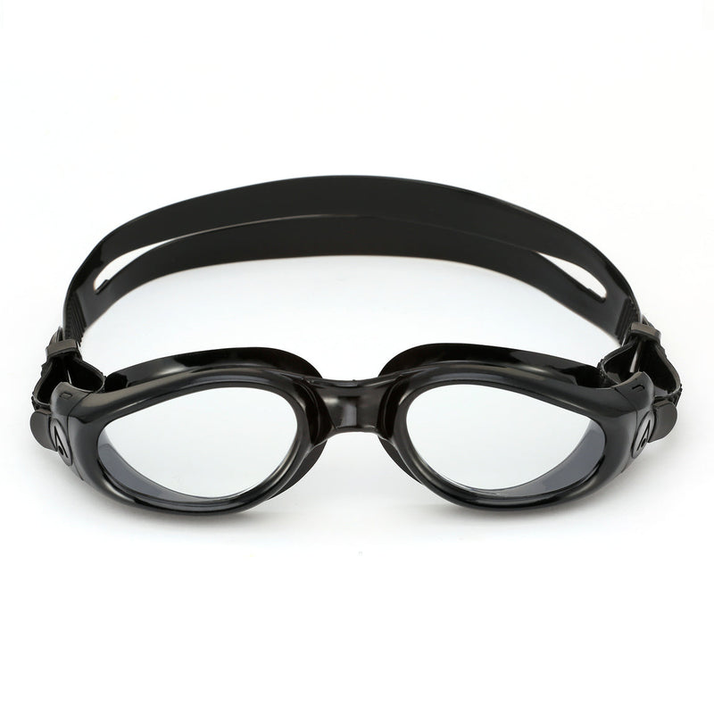 Kaiman - Schwimmbrille - Erwachsene - Klare Linse - Schwarz