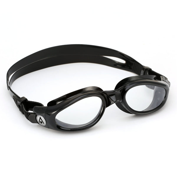 Kaiman - Schwimmbrille - Erwachsene - Klare Linse - Schwarz