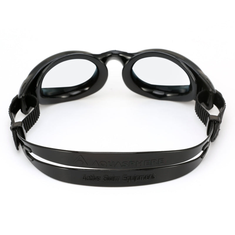 Kaiman - Schwimmbrille - Erwachsene - Klare Linse - Schwarz