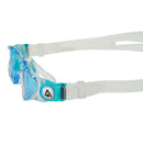 Kayenne Junior - Schwimmbrille - Kinder - Blaue Linse - Transparent/Aqua