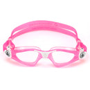 Kayenne Junior - Zwembril - Kinderen - Clear Lens - Roze/Wit