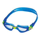 Kayenne Junior - Schwimmbrille - Kinder - Klare Linse - Blau/Gelb