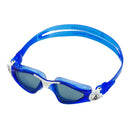 Kayenne Junior - Schwimmbrille - Kinder - Dunkle Gläser - Blau/Weiß
