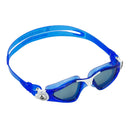 Kayenne Junior - Schwimmbrille - Kinder - Dunkle Gläser - Blau/Weiß