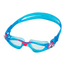 Kayenne Junior – Schwimmbrille – Kinder – klare Gläser – Aqua/Pink