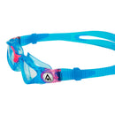 Kayenne Junior – Schwimmbrille – Kinder – klare Gläser – Aqua/Pink