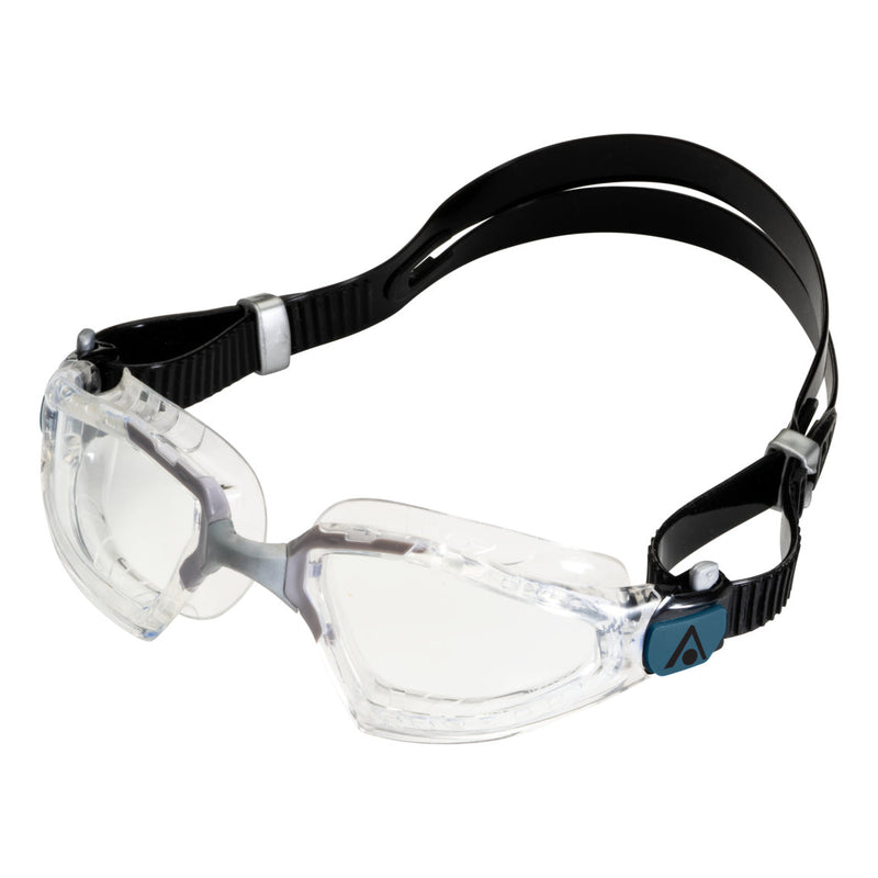 Kayenne Pro – Schwimmbrille – Erwachsene – klare Linse – transparent/grau