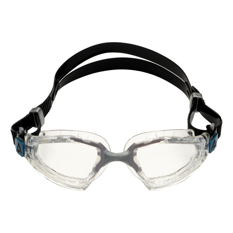 Kayenne Pro – Schwimmbrille – Erwachsene – klare Linse – transparent/grau