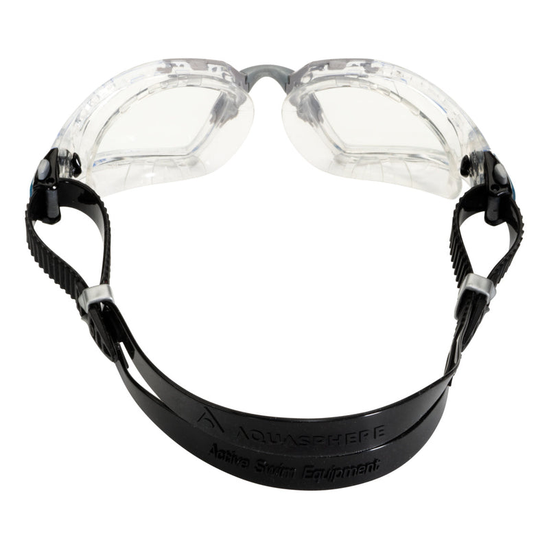 Kayenne Pro – Schwimmbrille – Erwachsene – klare Linse – transparent/grau
