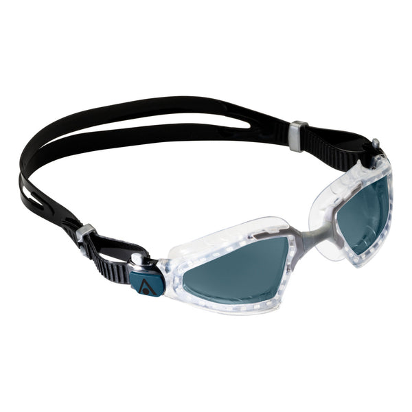 Kayenne Pro - Zwembril - Volwassenen - Dark Lens - Transparant/Grijs