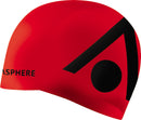 Tri Cap - Badekappe - Erwachsene - Rot/Schwarz