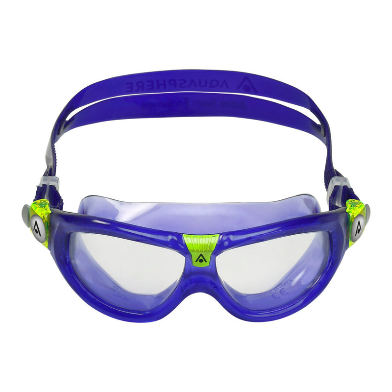 Seal Kid 2 - Zwembril - Kinderen - Clear Lens - Paars