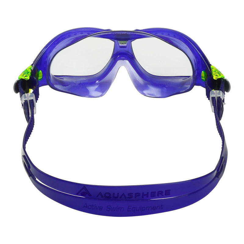 Seal Kid 2 - Zwembril - Kinderen - Clear Lens - Paars
