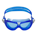 Seal Kid 2 - Schwimmbrille - Kinder - Blaue Linse - Blau/Weiß