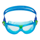 Seal Kid 2 - Schwimmbrille - Kinder - Klare Linse - Türkis/Blau