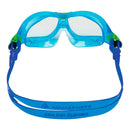 Seal Kid 2 - Schwimmbrille - Kinder - Klare Linse - Türkis/Blau
