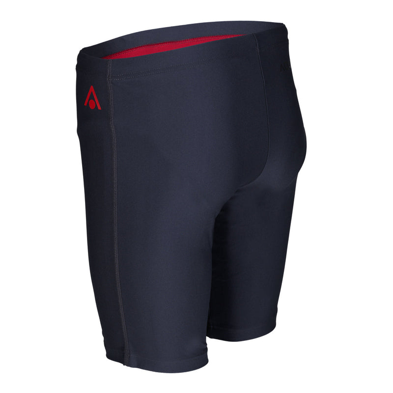 Essential Jammer – Badehose – Herren – Grau/Rot