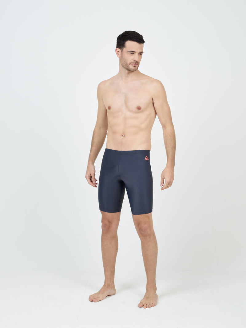 Essential Jammer - Zwembroek - Heren - Grijs/Rood