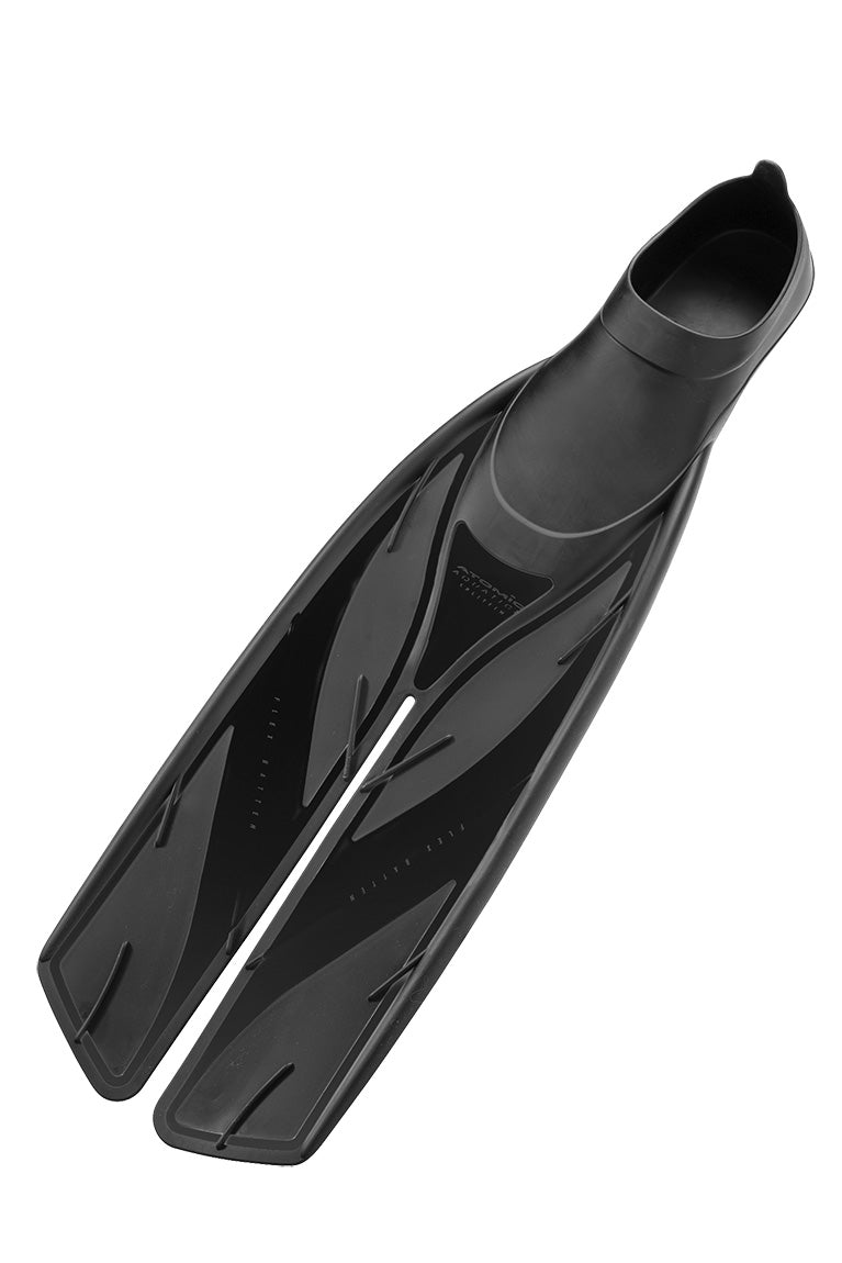 Splitfin - Voller Fuß - Schwarz