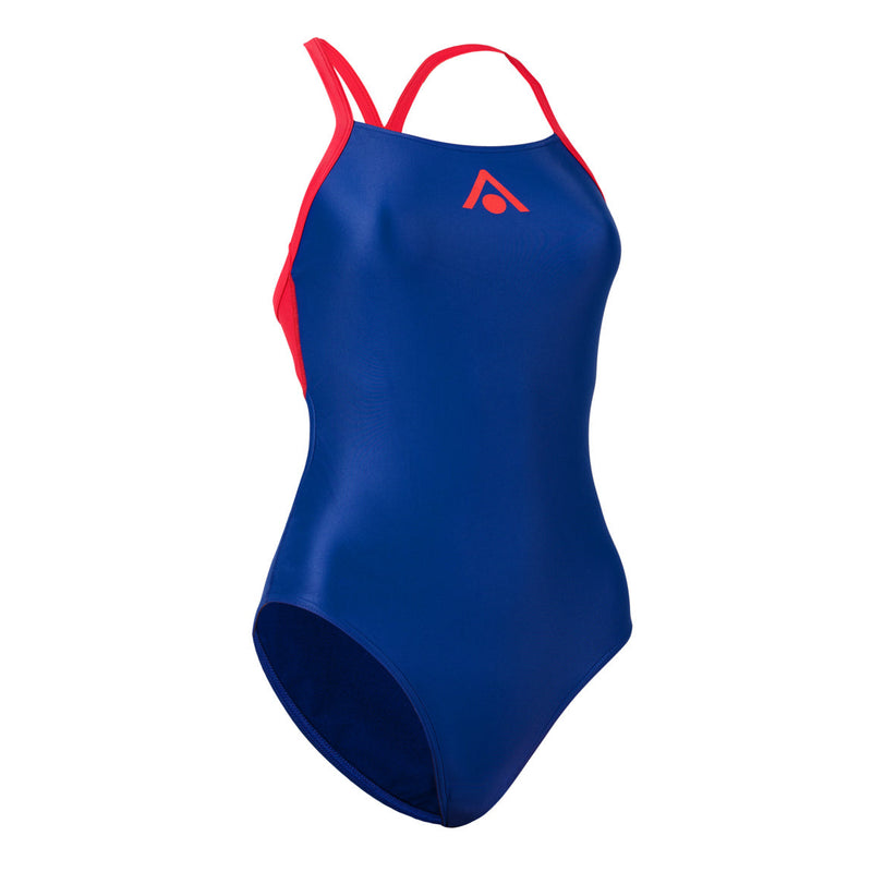 Essential Fly Back - Badeanzug - Damen - Blau/Rot