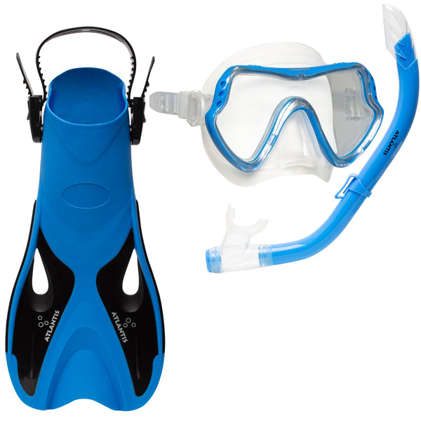 Samana Pro Set - Schnorchelset - Erwachsene - Blau