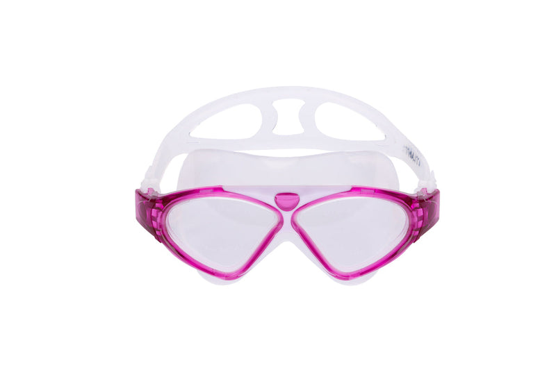 Tetra - Schwimmbrille - Erwachsene - Klare Linse - Lila/Weiß