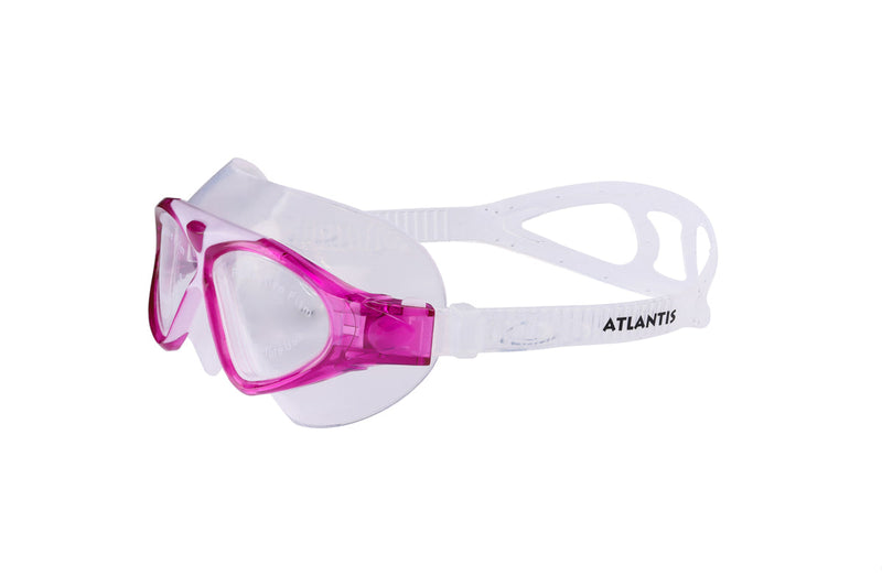 Tetra - Schwimmbrille - Erwachsene - Klare Linse - Lila/Weiß