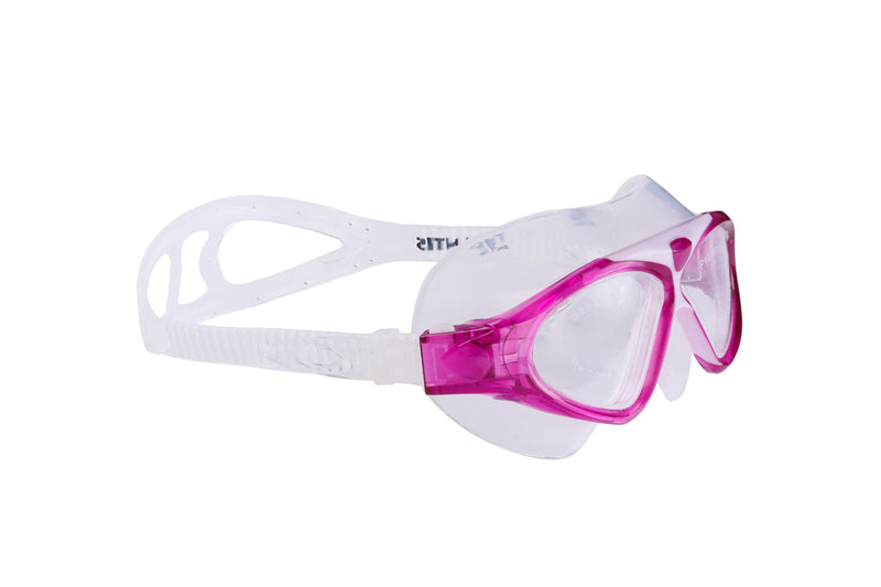 Tetra - Schwimmbrille - Erwachsene - Klare Linse - Lila/Weiß