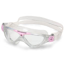 Vista Junior - Schwimmbrille - Kinder - Klare Linse - Transparent/Rosa