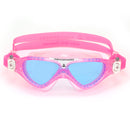 Vista Junior - Schwimmbrille - Kinder - Blaue Linse - Rosa/Weiß