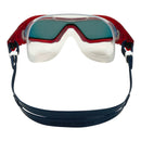 Vista Pro – Schwimmbrille – Erwachsene – Rote verspiegelte Titanlinse – Blau/Rot