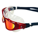 Vista Pro – Schwimmbrille – Erwachsene – Rote verspiegelte Titanlinse – Blau/Rot