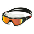 Vista Pro – Schwimmbrille – Erwachsene – orange verspiegelte Titanlinse – grau/orange