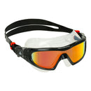 Vista Pro – Schwimmbrille – Erwachsene – orange verspiegelte Titanlinse – grau/orange