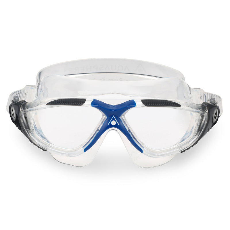 Vista - Zwembril - Volwassenen - Clear Lens - Transparant/Grijs