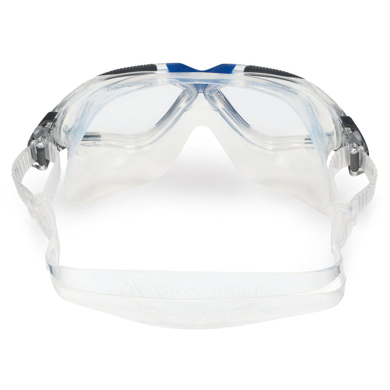 Vista - Zwembril - Volwassenen - Clear Lens - Transparant/Grijs