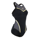 Vela - Badeanzug - Damen - Schwarz/Grau 