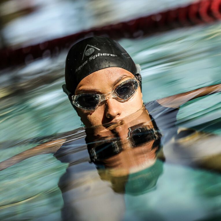 Kaiman - Schwimmbrille - Erwachsene - Dunkle Linse - Petrol
