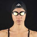 Ninja - Zwembril - Volwassenen - Yellow Titanium Mirrored Lens - Zwart