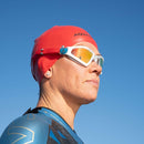 Tri Cap - Badekappe - Erwachsene - Rot/Schwarz