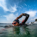 Vista Pro – Schwimmbrille – Erwachsene – Rote verspiegelte Titanlinse – Blau/Rot